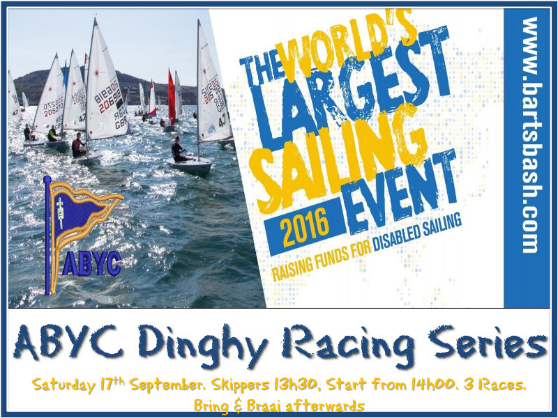 Bart's Bash 2016 Dinghies
